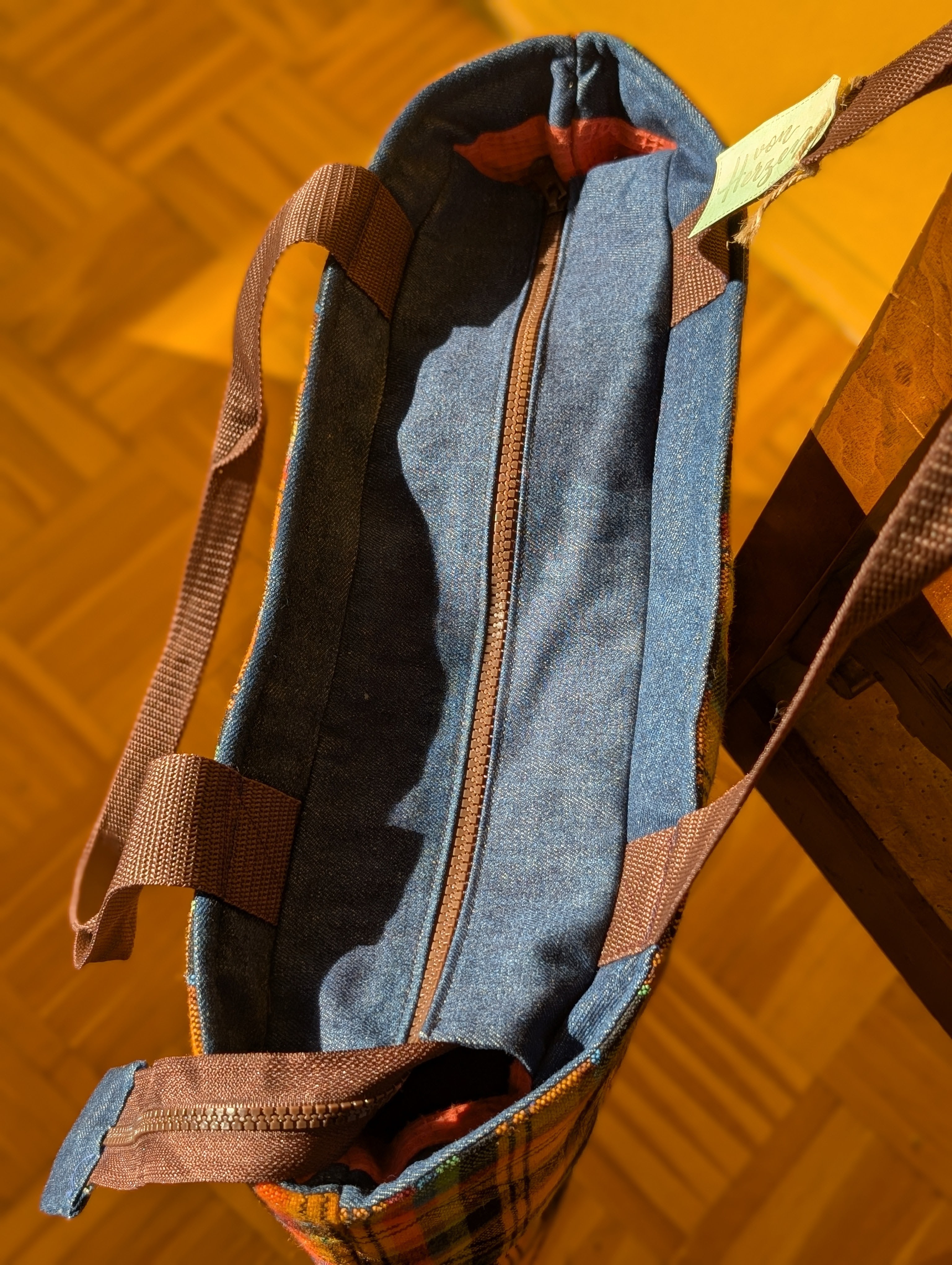 Tasche "Karomuster" - Bild 5