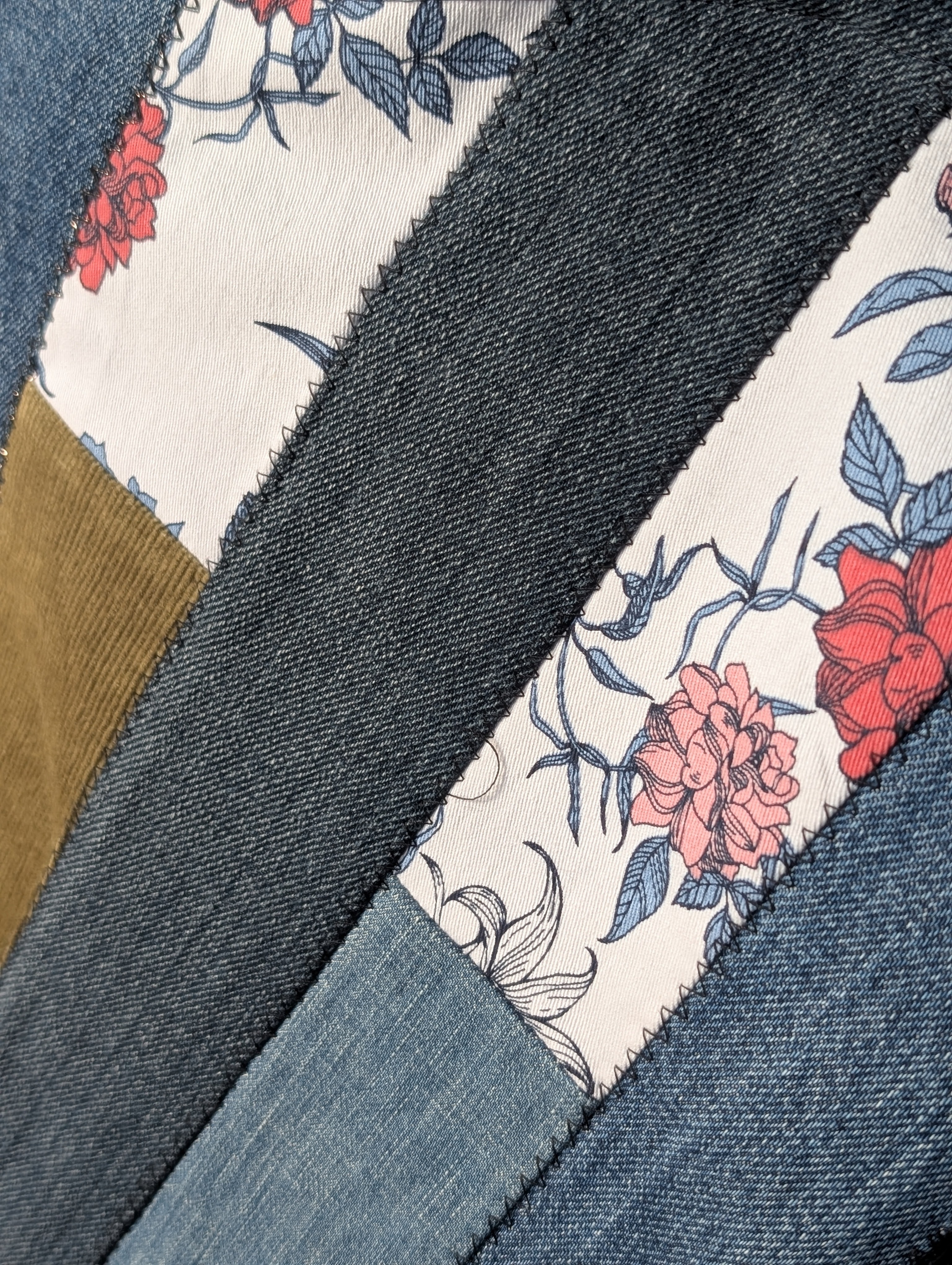 Tasche "Diagonale Streifen" N°1 - Bild 6