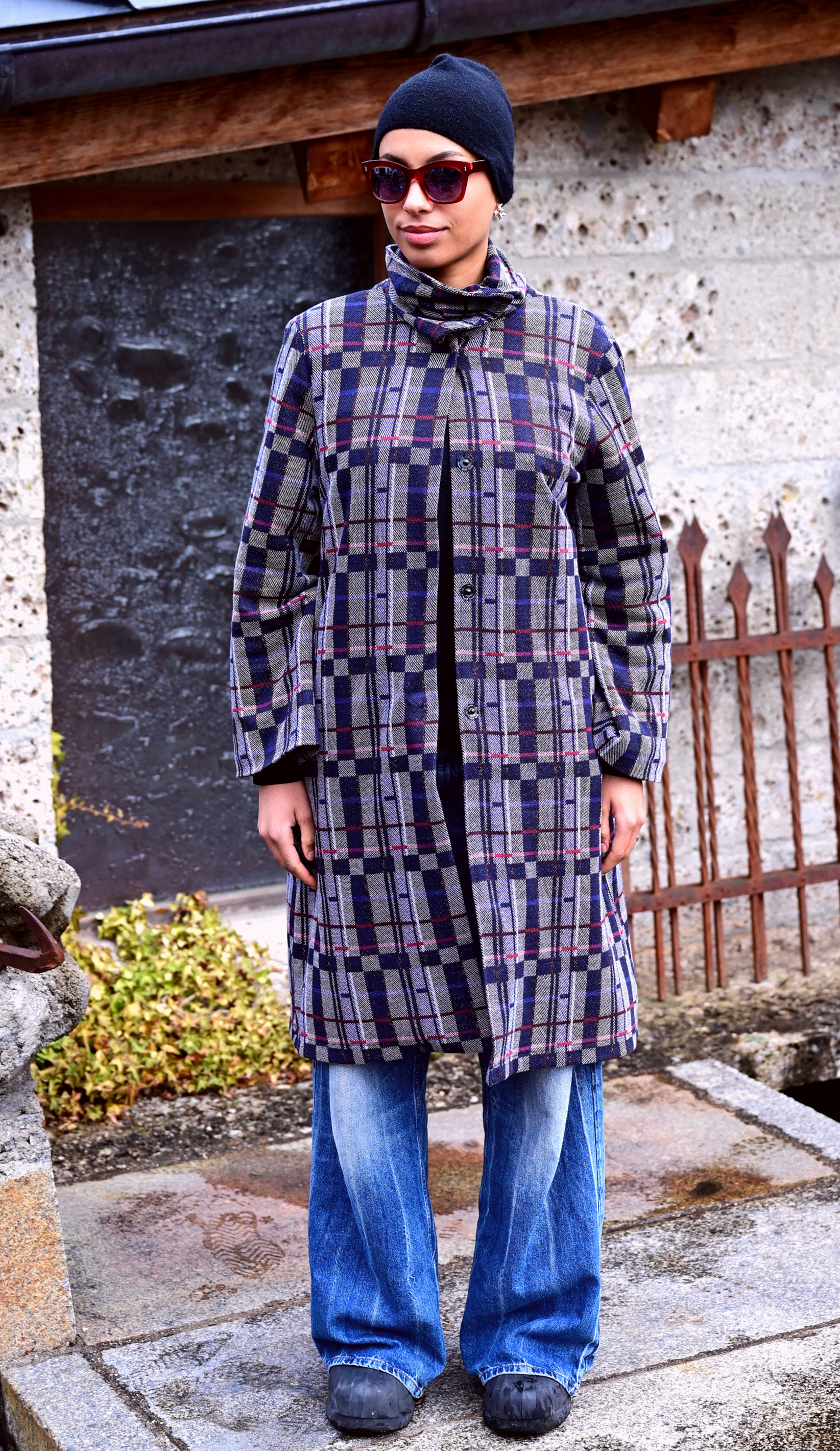 Mantel "Karomuster" - Bild 3