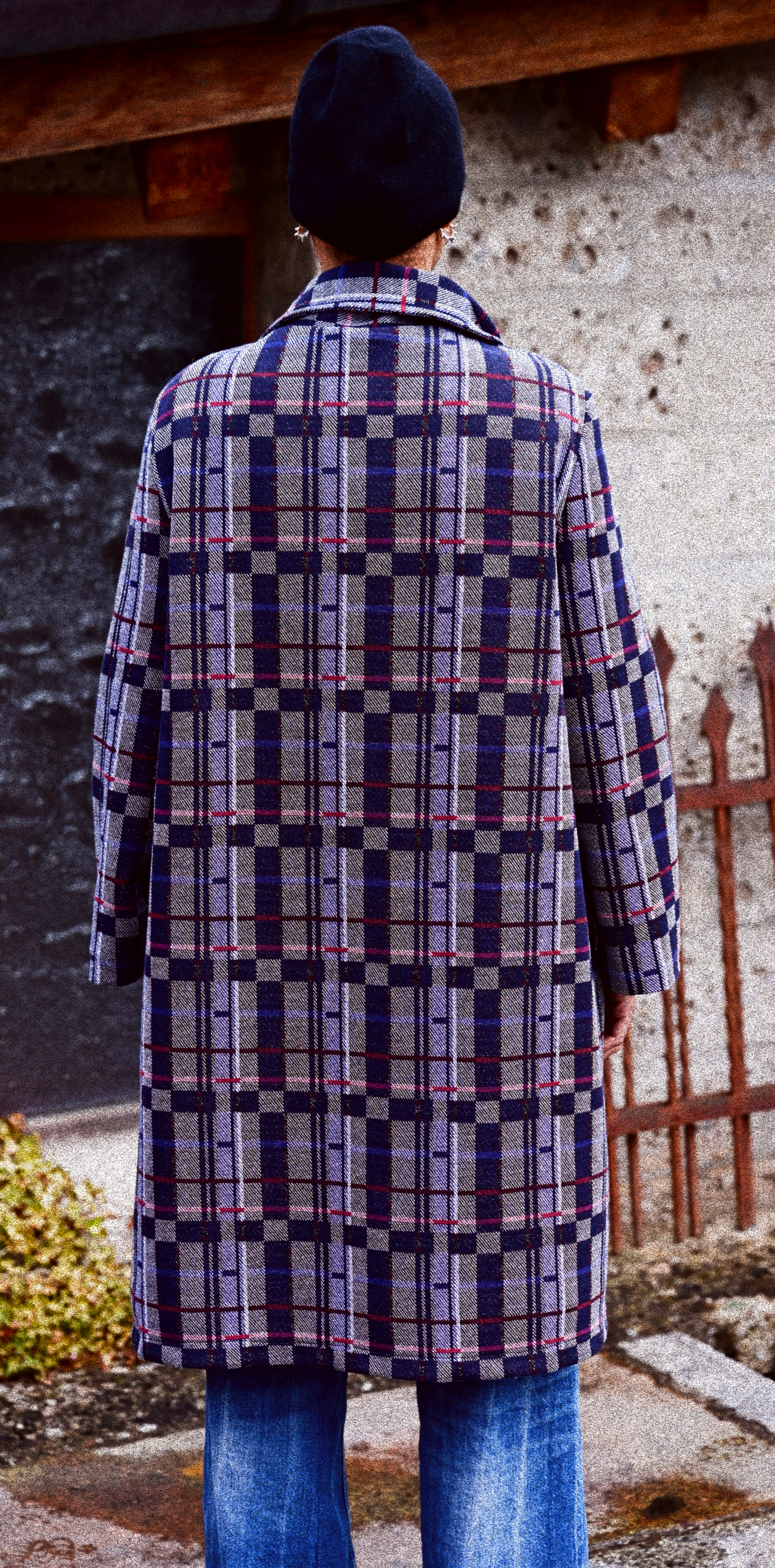 Mantel "Karomuster" - Bild 4