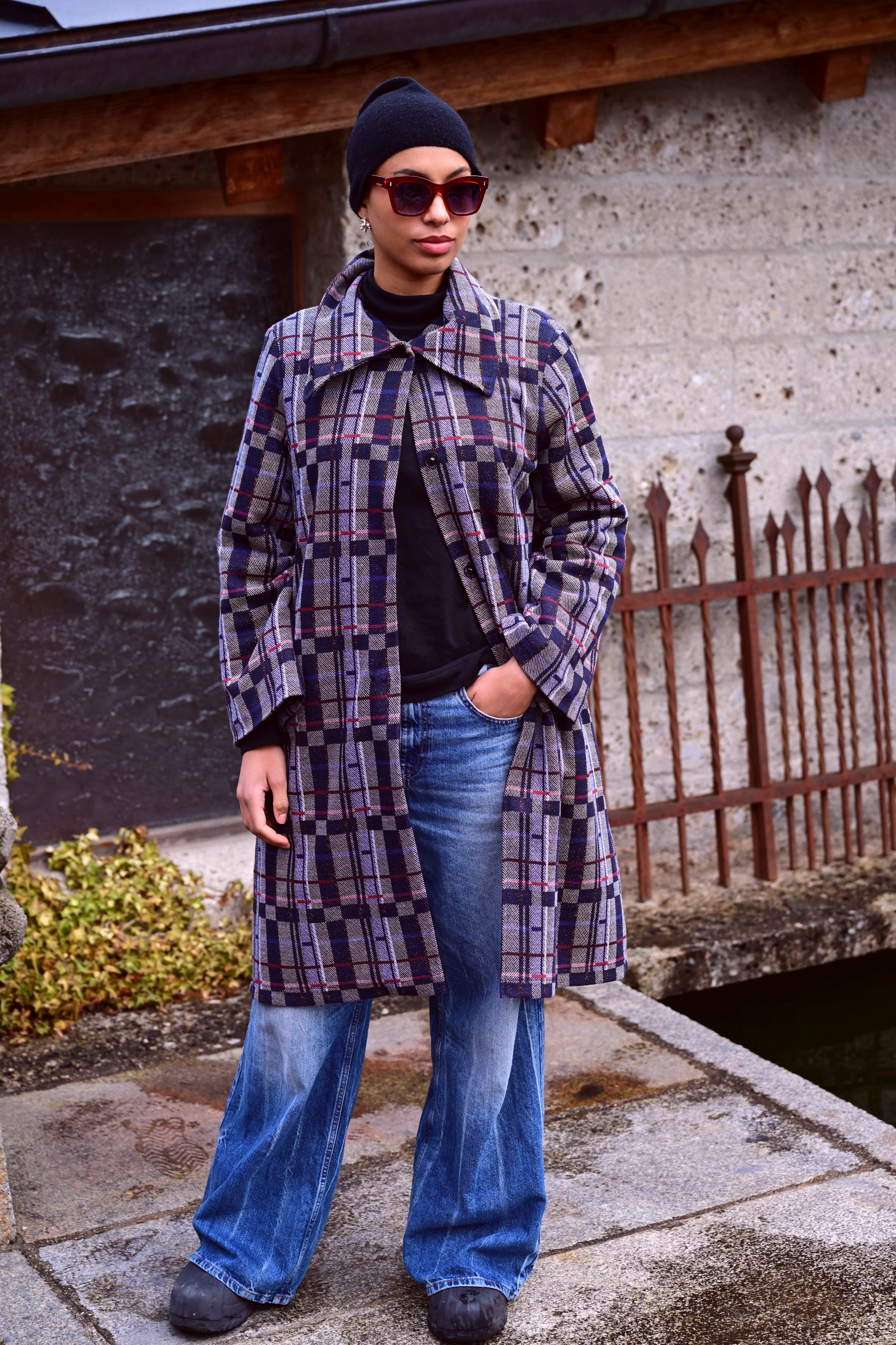 Mantel "Karomuster" - Bild 5