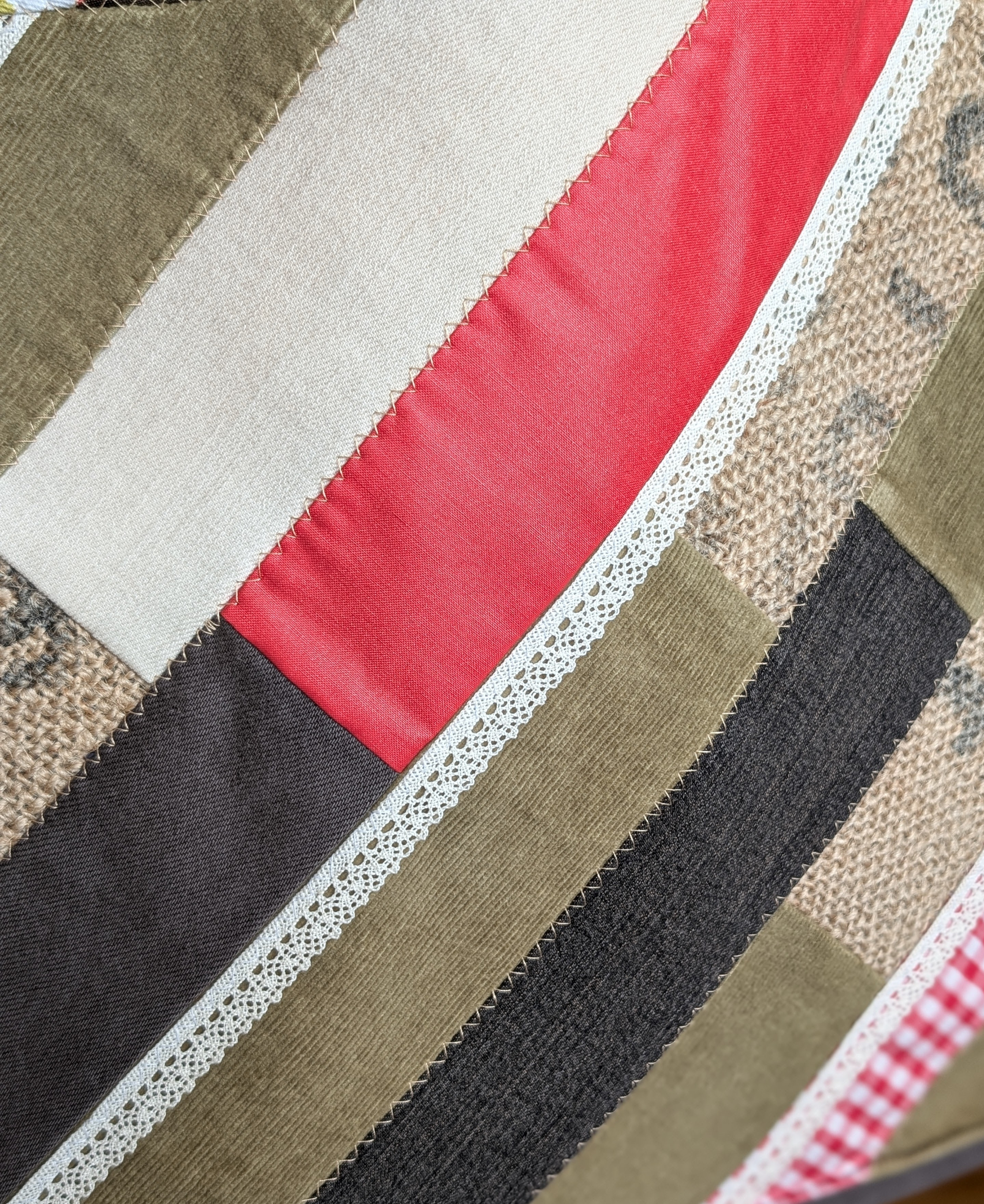 Tasche "Diagonale Streifen" N°2 - Bild 4