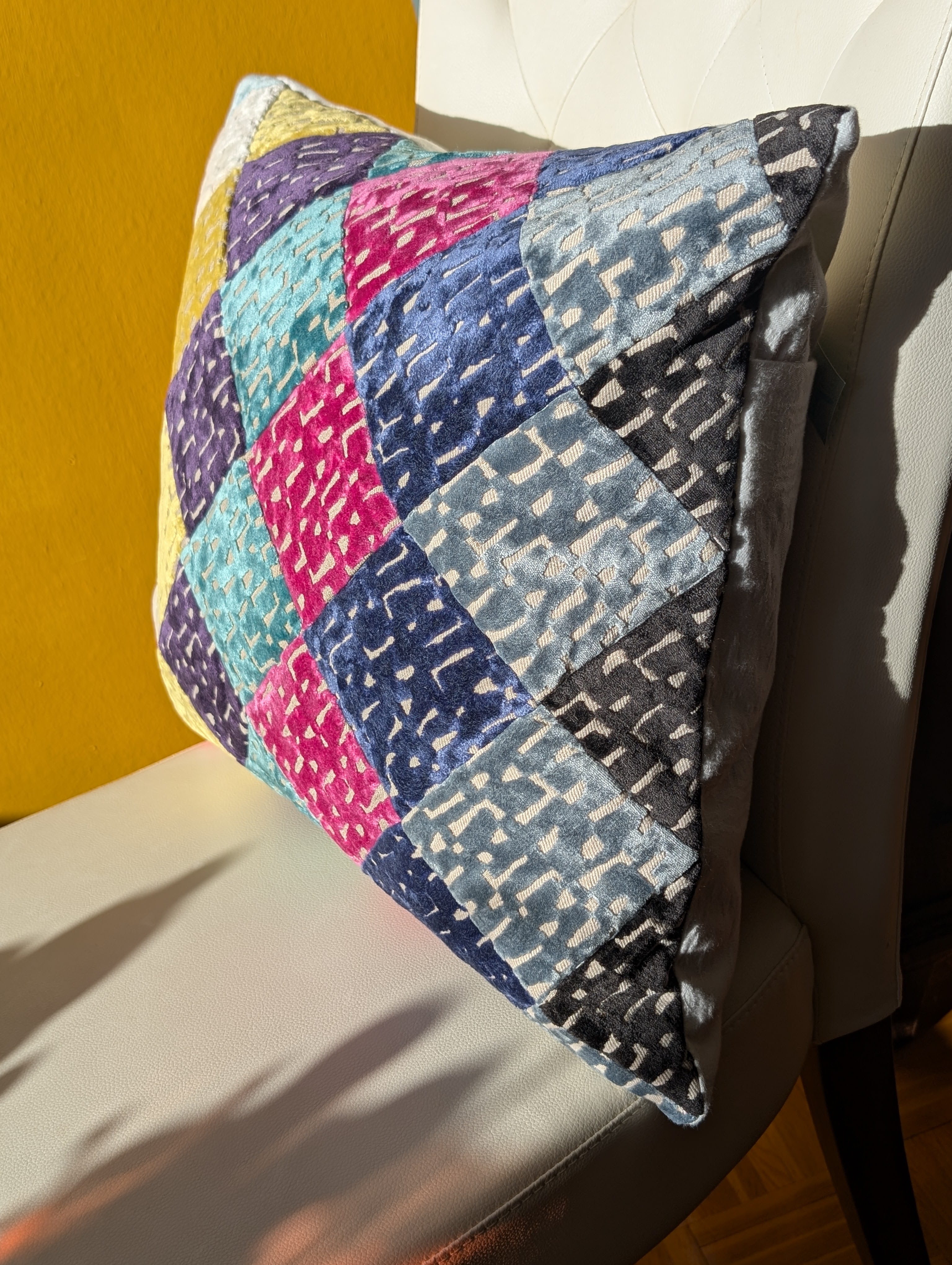 Kissen "Patchwork Samt" - Bild 2