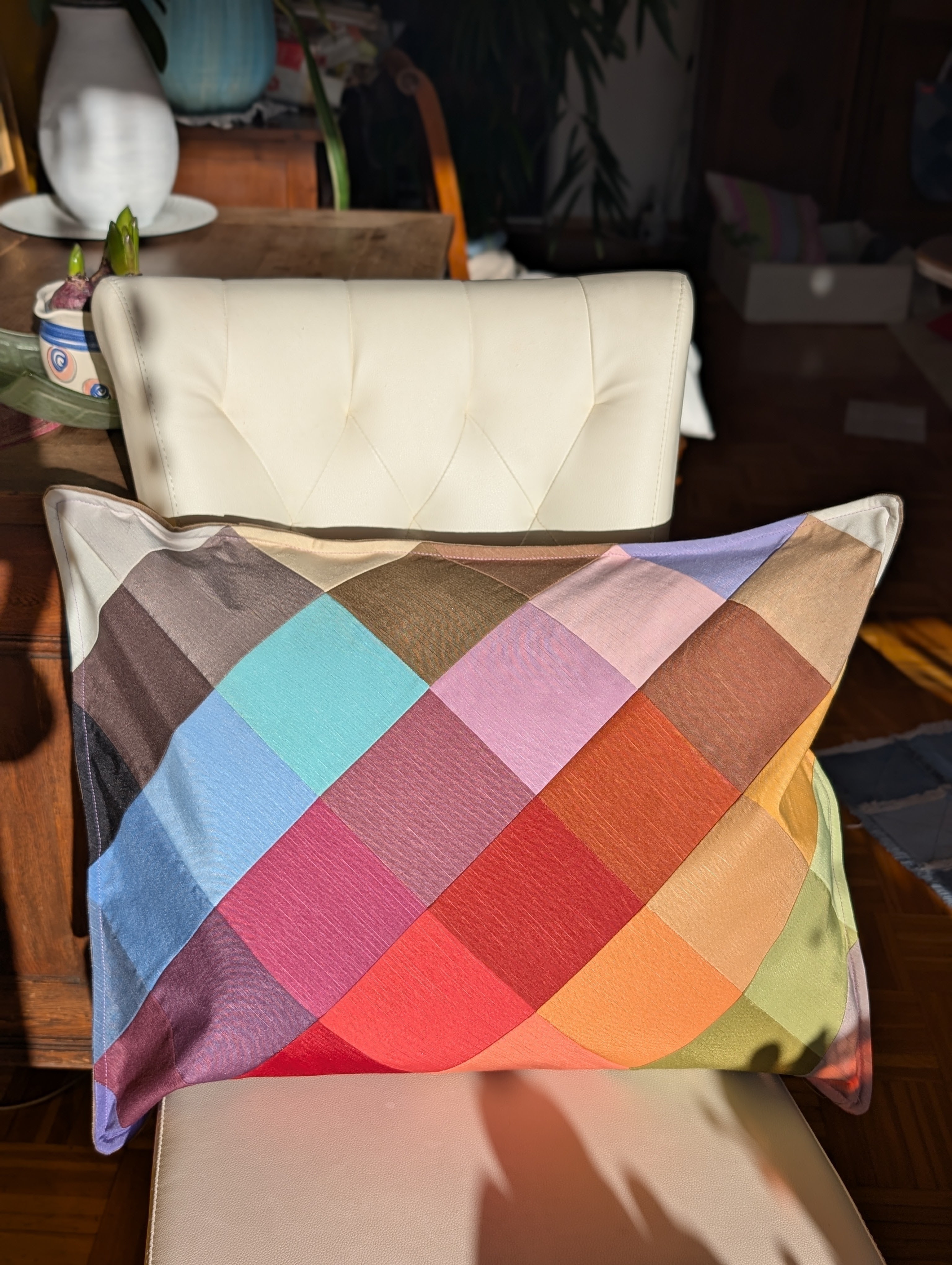 Kissen "Das Leben ist bunt"