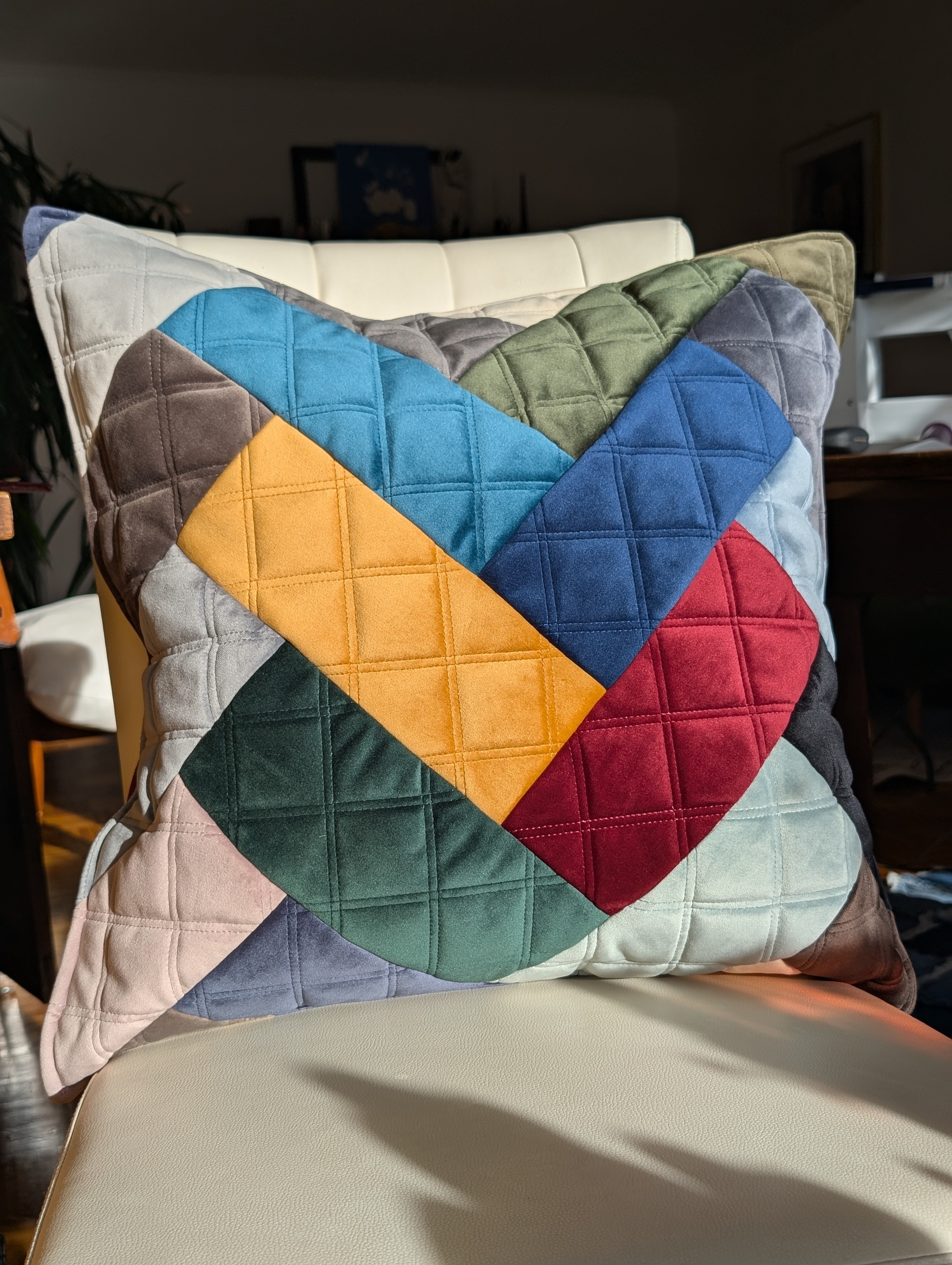 Kissen "Bunter Samt" - Bild 2