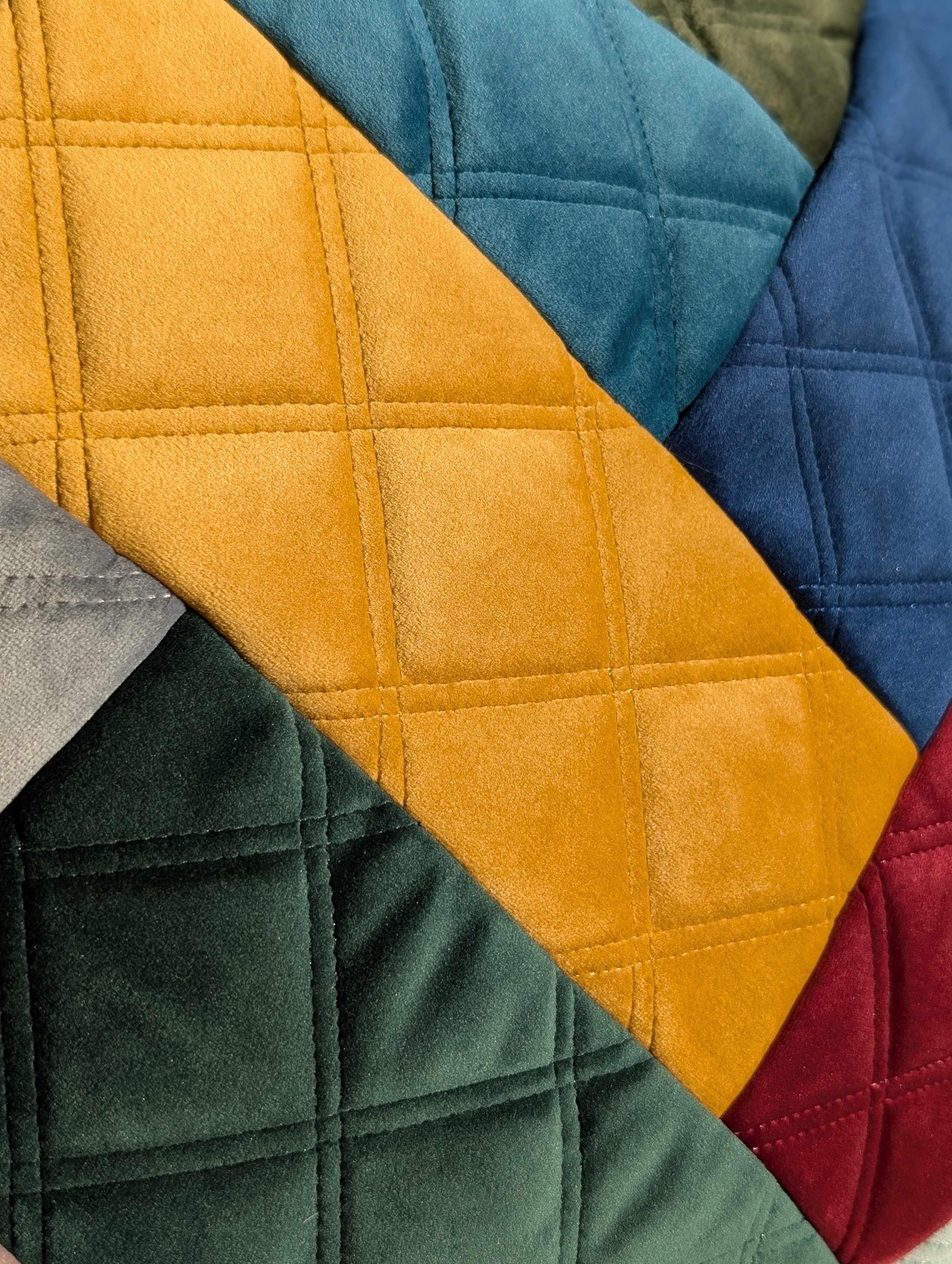 Kissen "Bunter Samt" - Bild 3