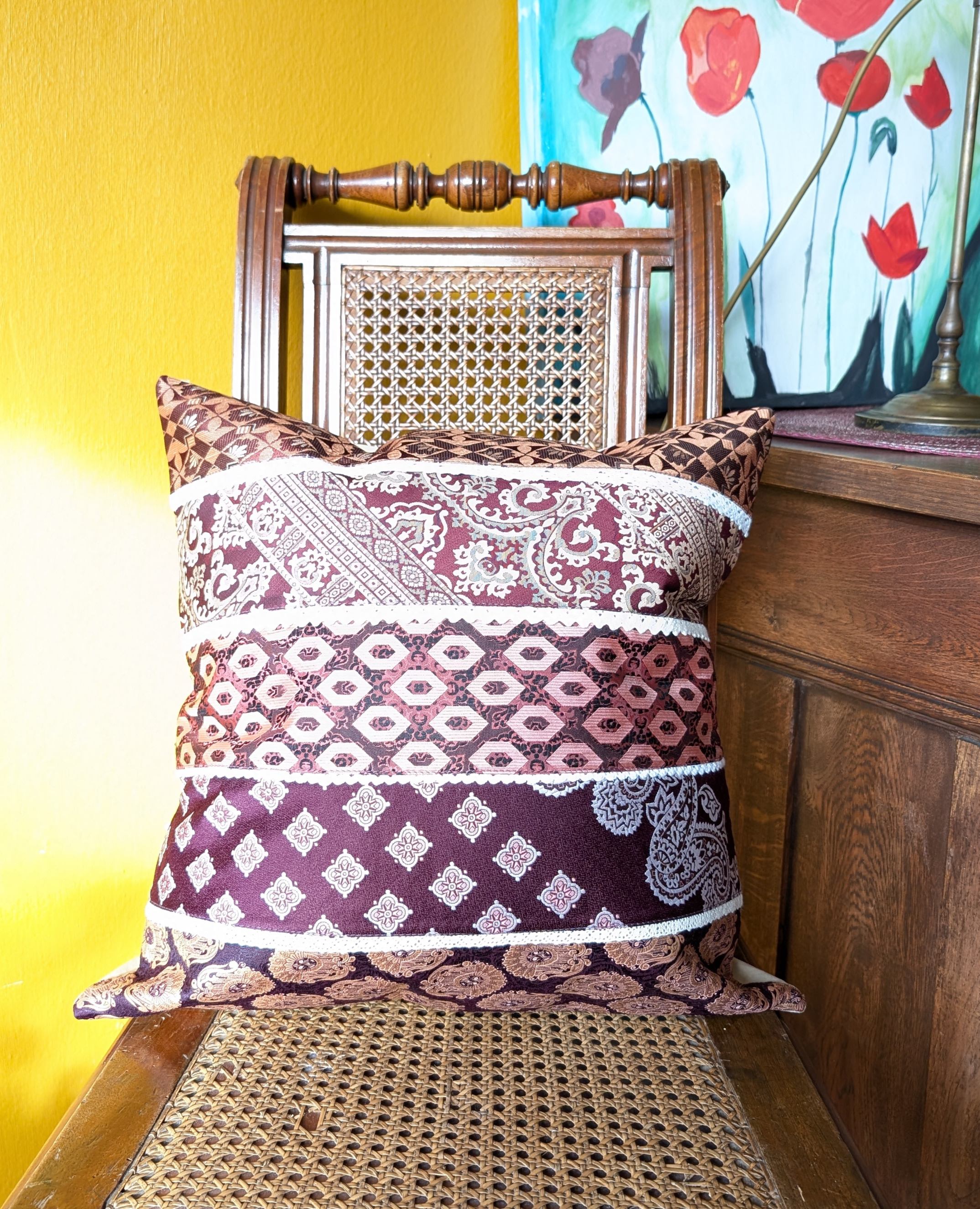 Kissen "Krawatte & Spitze" - Bild 4