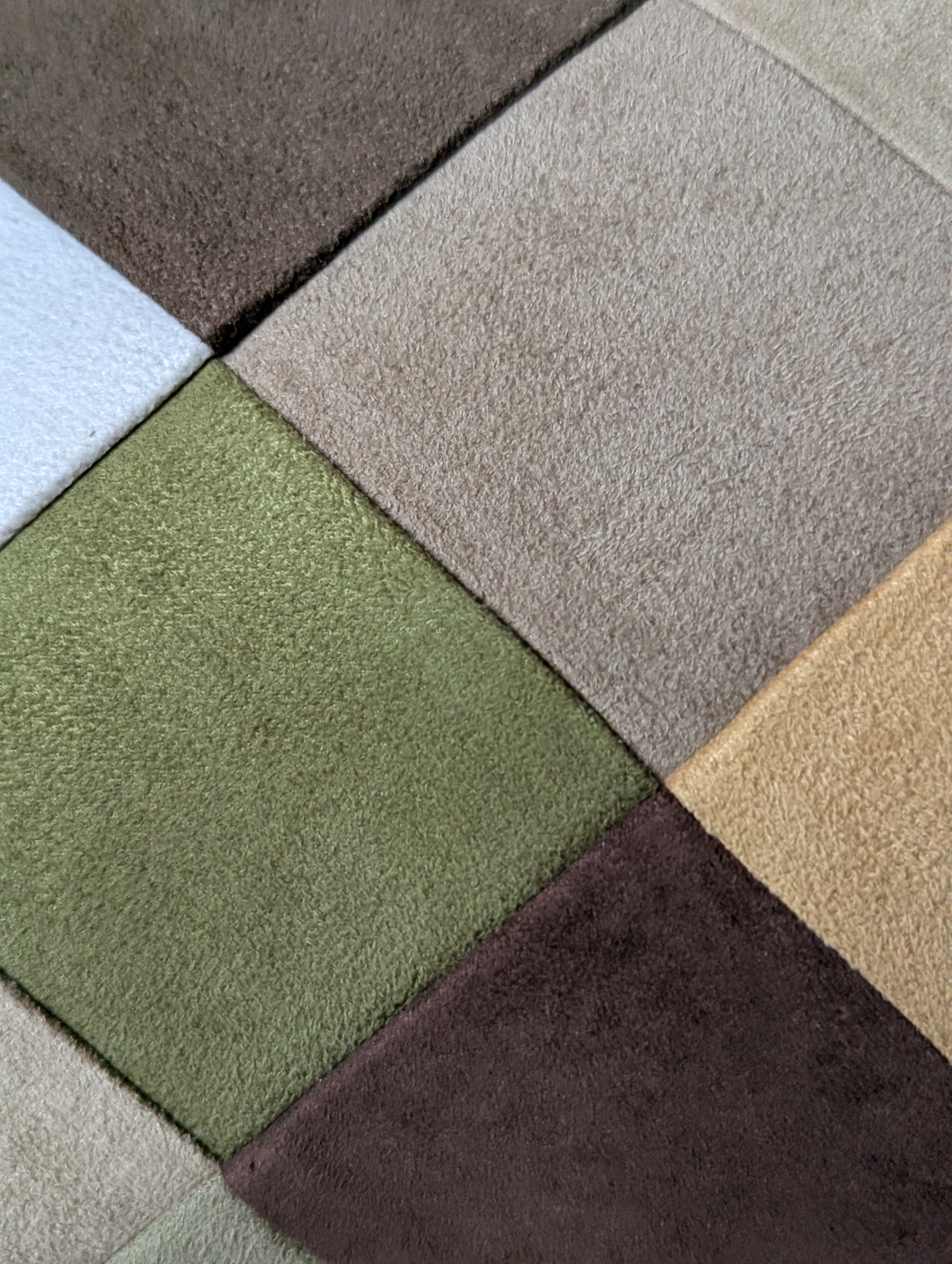 Kissen "Veganes Wildleder Herbstfarben" - Bild 5