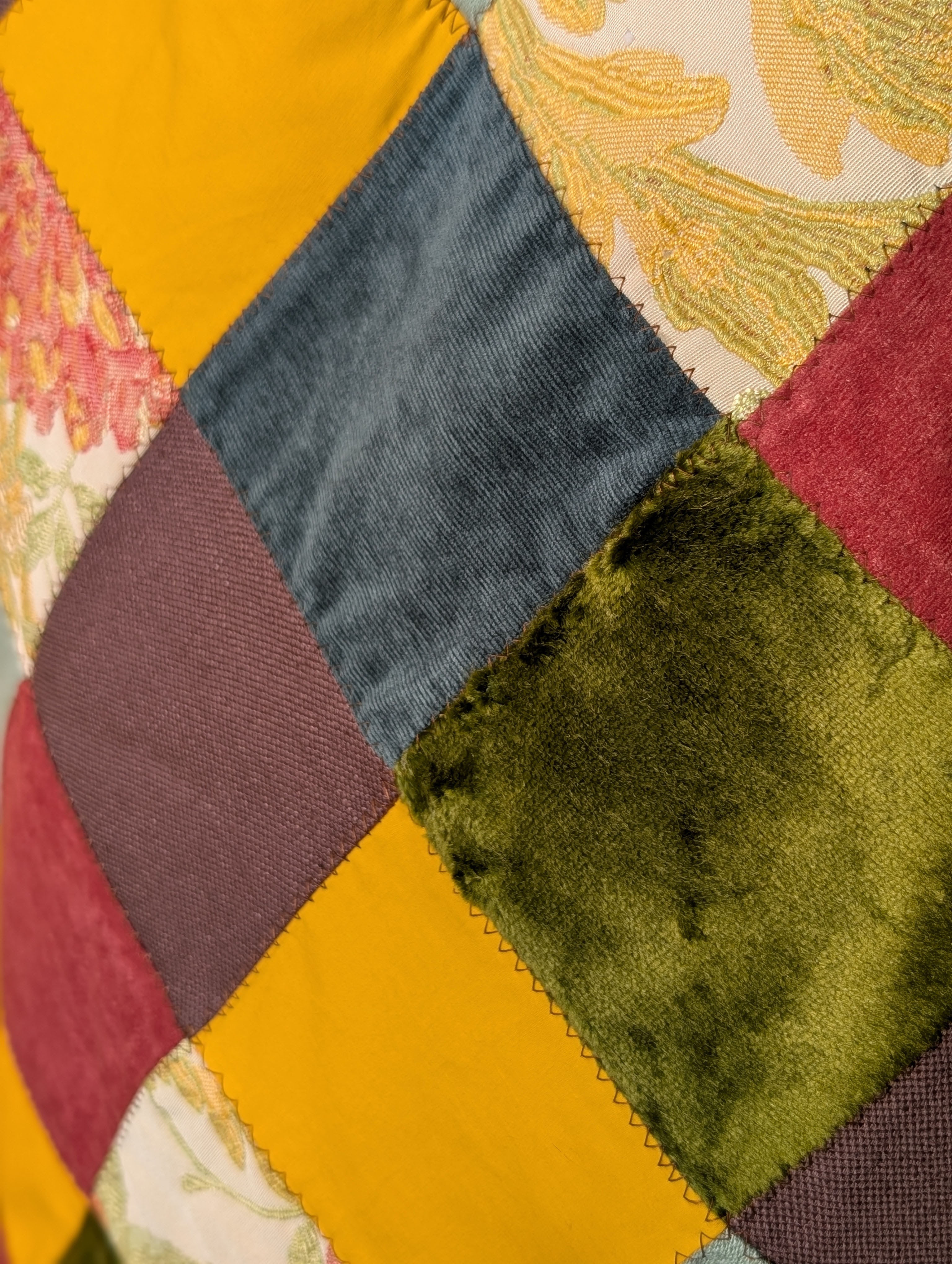 Tasche "Rosen und Quadrate" - Bild 3