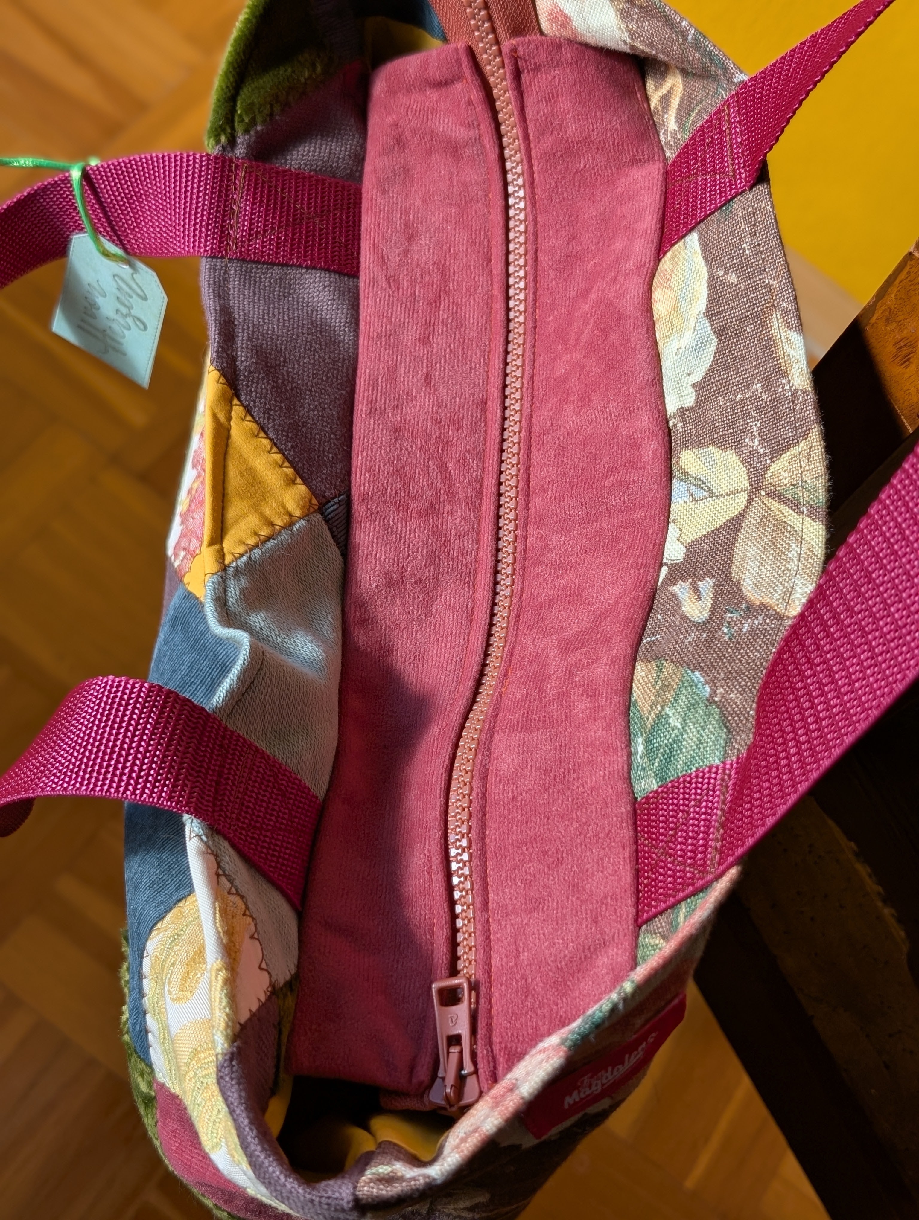 Tasche "Rosen und Quadrate" - Bild 6